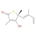 4-Hydroxy-3,5-Dimethyl-5-(2-Methyl-Buta-1,3-Dienyl)-5h-Thiophen-2-One