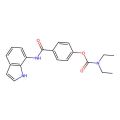 4-((1H-Indol-7-yl)carbamoyl)phenyl diethylcarbamate