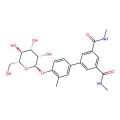 5-[4-[(2~{r},3~{s},4~{s},5~{s},6~{r})-6-(Hydroxymethyl)-3,4,5-Tris(Oxidanyl)oxan-2-Yl]oxy-3-Methyl-Phenyl]-~{n}1,~{n}3-Dimethyl-Benzene-1,3-Dicarboxamide