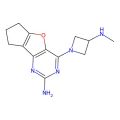 6H-Cyclopenta[4,5]furo[3,2-d]pyrimidin-2-amine, 7,8-dihydro-4-[3-(methylamino)-1-azetidinyl]-