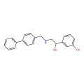 3-[1-Hydroxy-2-[(4-phenylphenyl)methylamino]ethyl]phenol