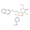 4-(Hydroxyamino)-N-(2-(naphthalen-2-yloxy)ethyl)-N-((2R,3R,4S,5S,6R)-3,4,5-trihydroxy-6-(hydroxymethyl)tetrahydro-2H-pyran-2-yl)benzenesulfonamide