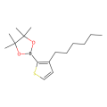 3-己基-2-(4,4,5,5-四甲基-1,3,2-二氧杂环戊硼烷-2-基)噻吩