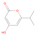 4-羟基-6(丙-2-基)-2H-吡喃-2-酮