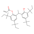2-[1-(2-羟基-3,5-二叔戊基苯基)乙基]-4,6-二叔戊基苯基丙烯酸酯