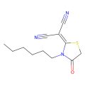 2-(3-己基-4-氧代噻唑烷-2-亚基)丙二腈