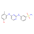 3-[[4-(5-hydroxy-2-methylanilino)pyrimidin-2-yl]amino]benzenesulfonamide