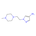 1-[2-(4-methylpiperazin-1-yl)ethyl]-1H-pyrazol-4-amine