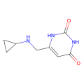 6-[(cyclopropylamino)methyl]-1H-pyrimidine-2,4-dione