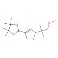 1-(1-methoxy-2-methylpropan-2-yl)-4-(tetramethyl-1,3,2-dioxaborolan-2-yl)-1H-pyrazole