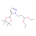 1-(3,3-diethoxypropyl)-5-(4,4,5,5-tetramethyl-1,3,2-dioxaborolan-2-yl)-1H-pyrazole