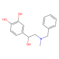 4-[2-[benzyl(methyl)amino]-1-hydroxy-ethyl]benzene-1,2-diol