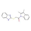 2-(1H-benzimidazol-2-ylthio)-1-(2,3-dimethyl-1-indolyl)ethanone