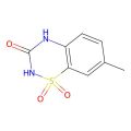 2H-1,2,4-Benzothiadiazin-3(4H)-one, 7-methyl-, 1,1-dioxide
