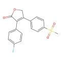 2(5H)-Furanone, 3-(4-fluorophenyl)-4-[4-(methylsulfonyl)phenyl]-