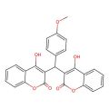 2H-1-Benzopyran-2-one, 3,3'-((4-methoxyphenyl)methylene)bis(4-hydroxy-