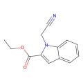 1H-Indole-2-carboxylic acid, 1-(cyanomethyl)-, ethyl ester