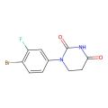 1-(4-bromo-3-fluoro-phenyl)hexahydropyrimidine-2,4-dione
