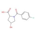1-(4-氟苯甲酰基)-4-羟基-2-吡咯烷羧酸