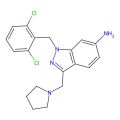 1-(2,6-二氯苄基)-3-(吡咯烷-1-基甲基)-1H-吲唑-6-胺