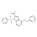 1-(4-(苄氧基)-1-(苯基磺酰基)-1H-吲哚-2-基)乙酮