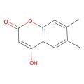 4-羟基-6,7-二甲基-2H-苯并吡喃-2-酮