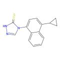 4-(4-环丙基-1-萘)-2,4二氢-3H-1,2,4-噻唑-3-硫醇( 痛风药Lesinurad (RDEA-594)中间体)