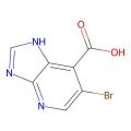 6-溴-3H-咪唑并[4，5-b]吡啶-7-羧酸