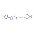 1H-1,4-Diazepine-1-pentanamide, 4-acetylhexahydro-N-(5-(4-methoxyphenyl)-1H-pyrazol-3-yl)-