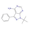 1H-Pyrazolo[3,4-d]pyrimidin-4-amine, 1-(1,1-dimethylethyl)-3-phenyl-