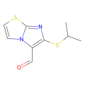 6-(异丙硫基)咪唑[2,1-b ] 噻唑-5-甲醛