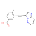 3-(2-{咪唑并[1,2-b]哒嗪-3-基}乙炔基)-4-甲基苯甲酸