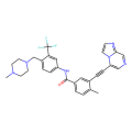 3-(2-imidazo[1,2-a]pyrazin-5-ylethynyl)-4-methyl-N-[4-[(4-methylpiperazin-1-yl)methyl]-3-(trifluoromethyl)phenyl]benzamide
