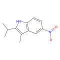 2-isopropyl-3-methyl-5-nitro-1H-indole