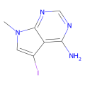 5-iodo-7-methyl-7H-pyrrolo[2,3-d]pyrimidin-4-amine