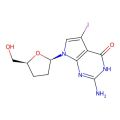 7-Iodo-2',3'-dideoxy-7-deaza-guanosine