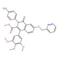 3-Isoquinolinecarboxylic acid, 2-(4-aminophenyl)-1,2-dihydro-1-oxo-7-(2-pyridinylmethoxy)-4-(3,4,5-trimethoxyphenyl)-, methyl ester