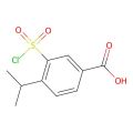 3-(氯磺酰基)-4-异丙基苯甲酸