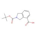 2-(叔丁氧基羰基)异吲哚啉-4-羧酸