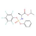 Isopropyl ((R)-(perfluorophenoxy)(phenoxy)phosphoryl)-L-alaninate