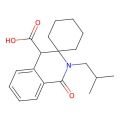 2'-Isobutyl-1'-oxo-1',4'-dihydro-2'H-spiro[cyclohexane-1,3'-isoquinoline]-4'-carboxylic acid