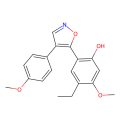 KRIBB3(5-(5-乙基-2-羟基-4-甲氧基苯基)-4-(4-甲氧基苯基)异恶唑)