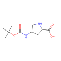 (2S,4S)-4-叔丁氧基羰基氨基吡咯烷-2-羧酸甲酯盐酸盐