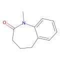 1-methyl-2,3,4,5-tetrahydro-1H-1-benzazepin-2-one