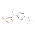 2-[4-(2-methylpropyl)phenyl]-N-methylsulfonylpropanamide