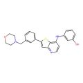 3-(2-(3-(Morpholinomethyl)phenyl)thieno[3,2-b]pyridin-7-ylamino)phenol