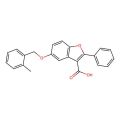 5-[(2-Methylphenyl)methoxy]-2-phenyl-1-benzofuran-3-carboxylic acid