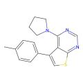 5-(4-Methylphenyl)-4-pyrrolidin-1-ylthieno[2,3-d]pyrimidine