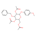 4-甲氧苯基2,4,6-三-O-乙酰-3-O-苄基-β-D-吡喃葡萄糖苷