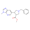 甲基1-苄基-4-(3-甲基-3H-咪唑[4,5-b] 吡啶- 6-基)吡咯烷-3-羧酸酯